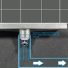 SYV Square Floor Drain for laundry