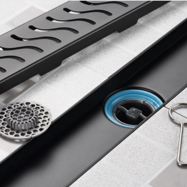 Long-Type Anti-Odor and Anti-Backflow Floor Drain